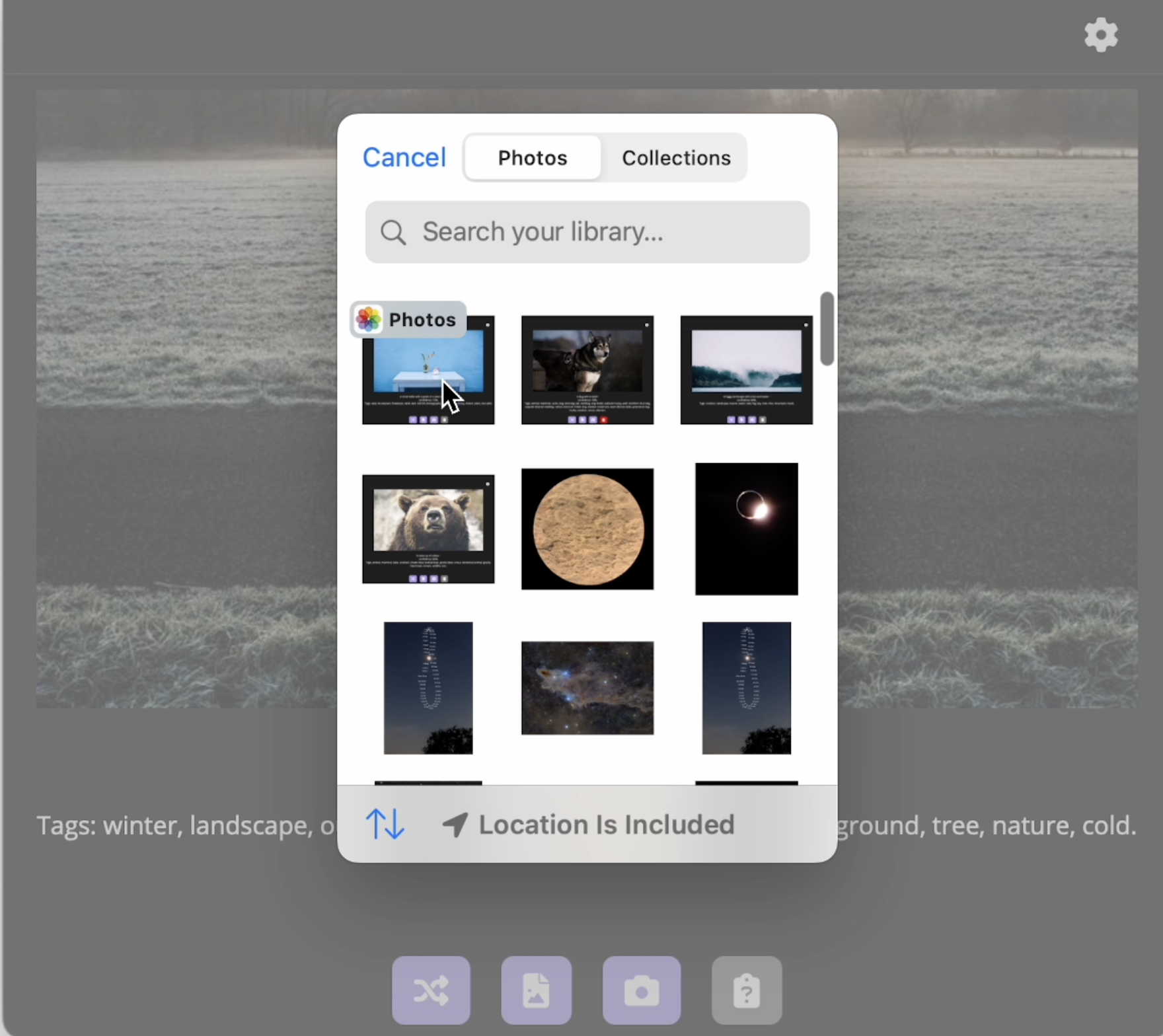 AI Vision App screen 3